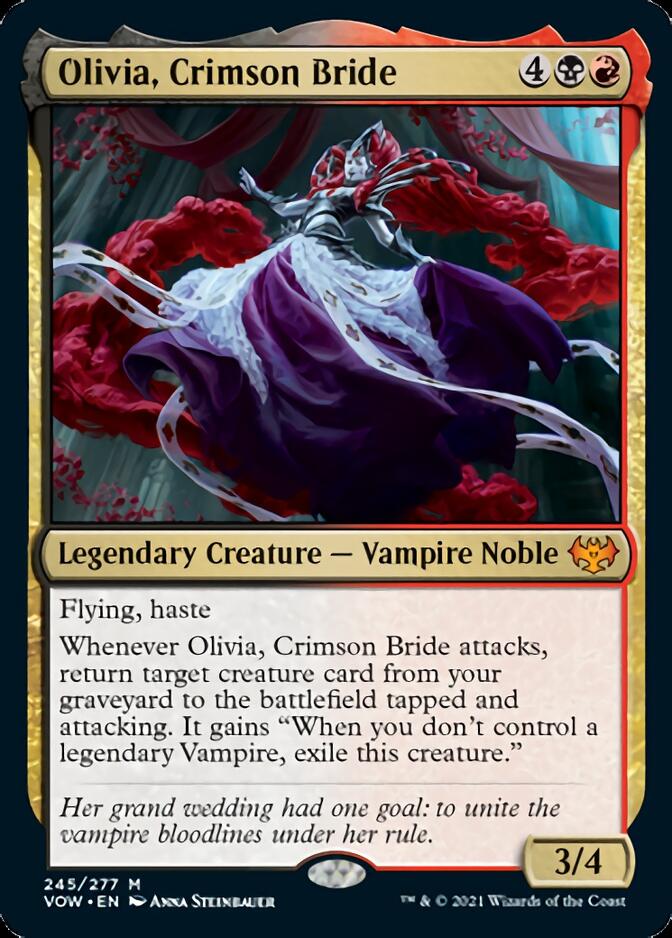 Olivia, Crimson Bride [Innistrad: Crimson Vow] | North Game Den