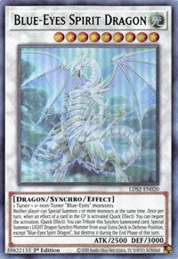Blue-Eyes Spirit Dragon (Green) [LDS2-EN020] Ultra Rare | North Game Den