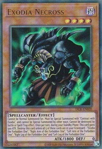 Exodia Necross (25th Anniversary) [DCR-EN020] Ultra Rare | North Game Den