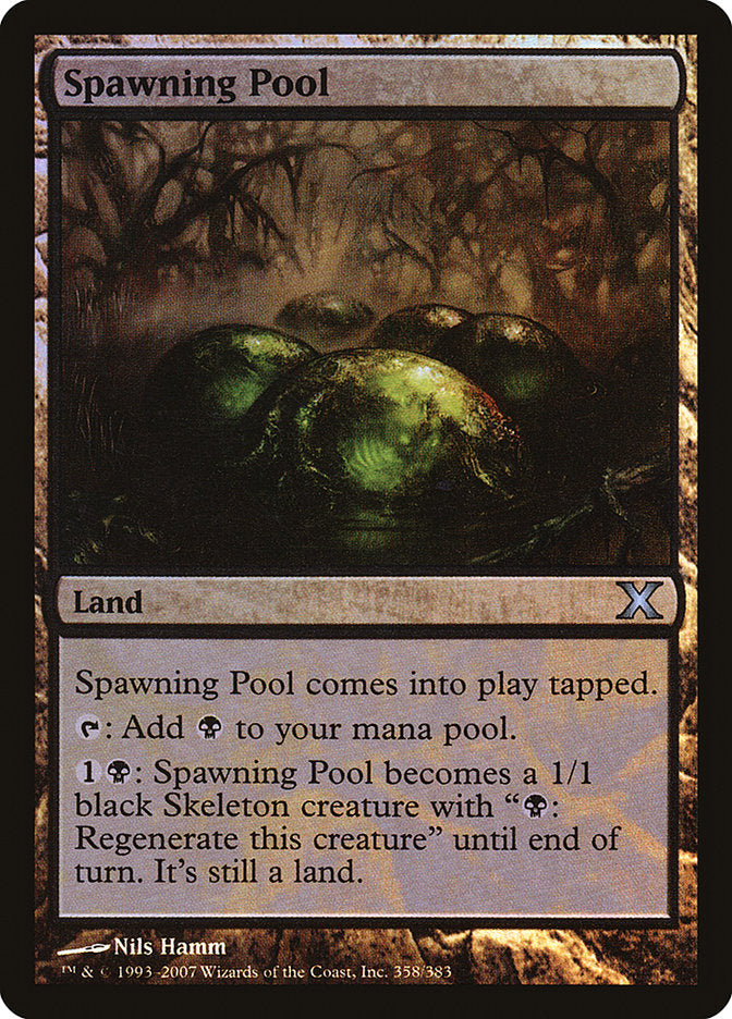 Spawning Pool (Premium Foil) [Tenth Edition] | North Game Den