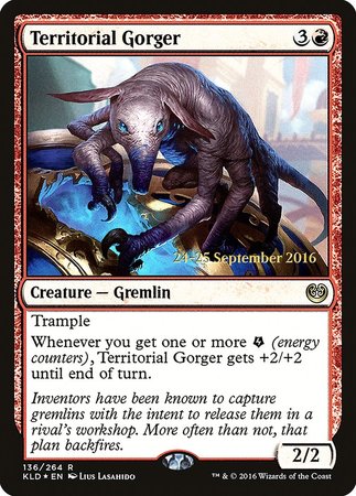 Territorial Gorger [Kaladesh Promos] | North Game Den