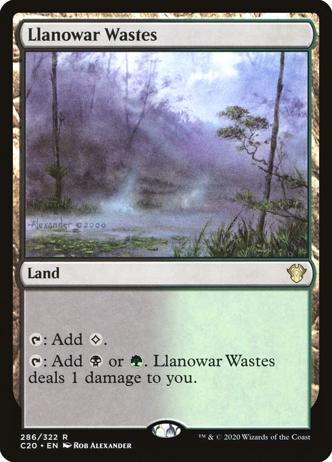 Llanowar Wastes [Commander 2020] | North Game Den