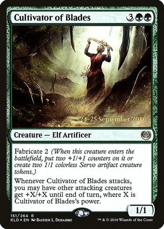 Cultivator of Blades [Kaladesh Promos] | North Game Den