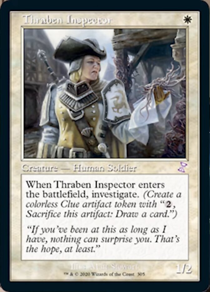 Thraben Inspector (Timeshifted) [Time Spiral Remastered] | North Game Den