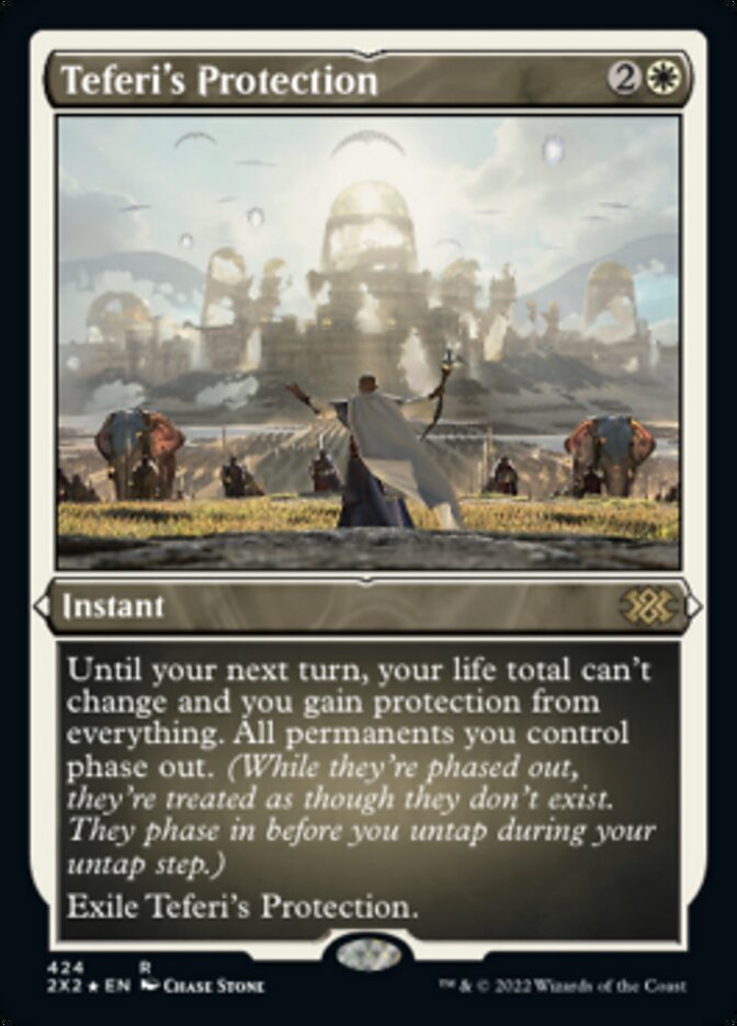 Teferi's Protection (Foil Etched) [Double Masters 2022] | North Game Den