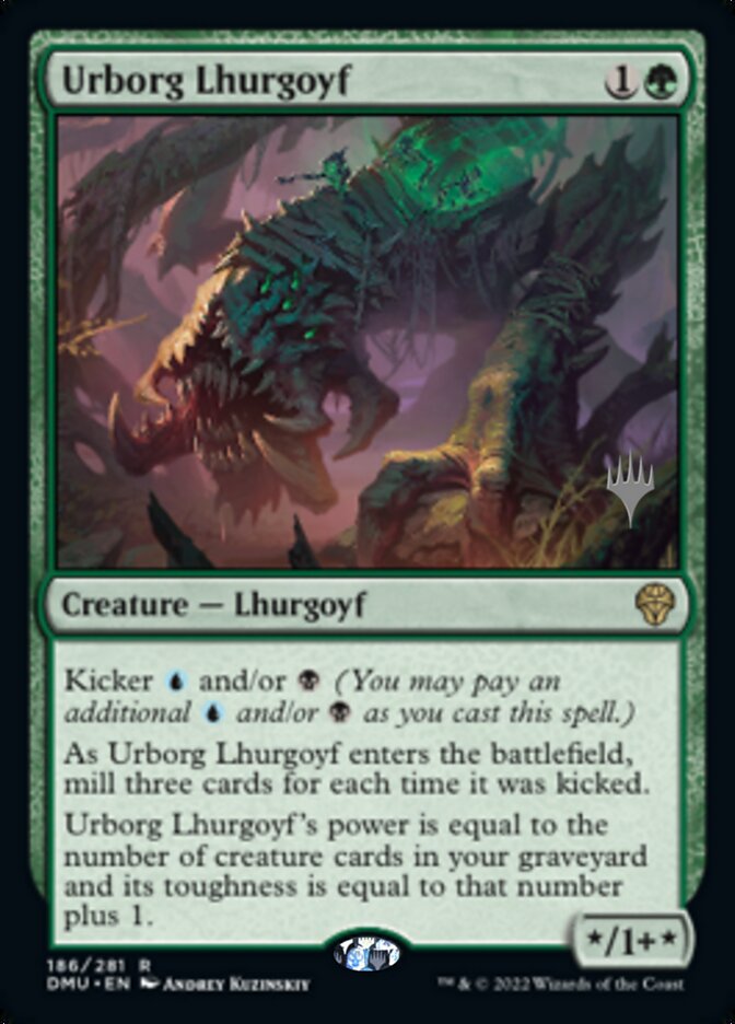 Urborg Lhurgoyf (Promo Pack) [Dominaria United Promos] | North Game Den