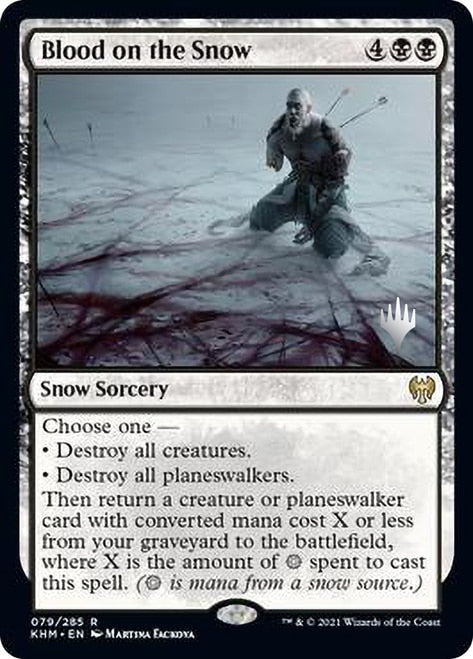 Blood on the Snow [Kaldheim Promo Pack] | North Game Den