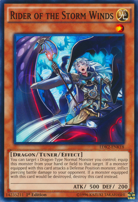 Rider of the Storm Winds [LDK2-ENK18] Common | North Game Den