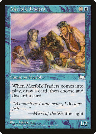 Merfolk Traders [Weatherlight] | North Game Den