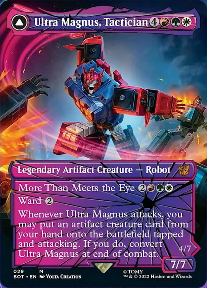 Ultra Magnus, Tactician // Ultra Magnus, Armored Carrier (Shattered Glass) [Universes Beyond: Transformers] | North Game Den