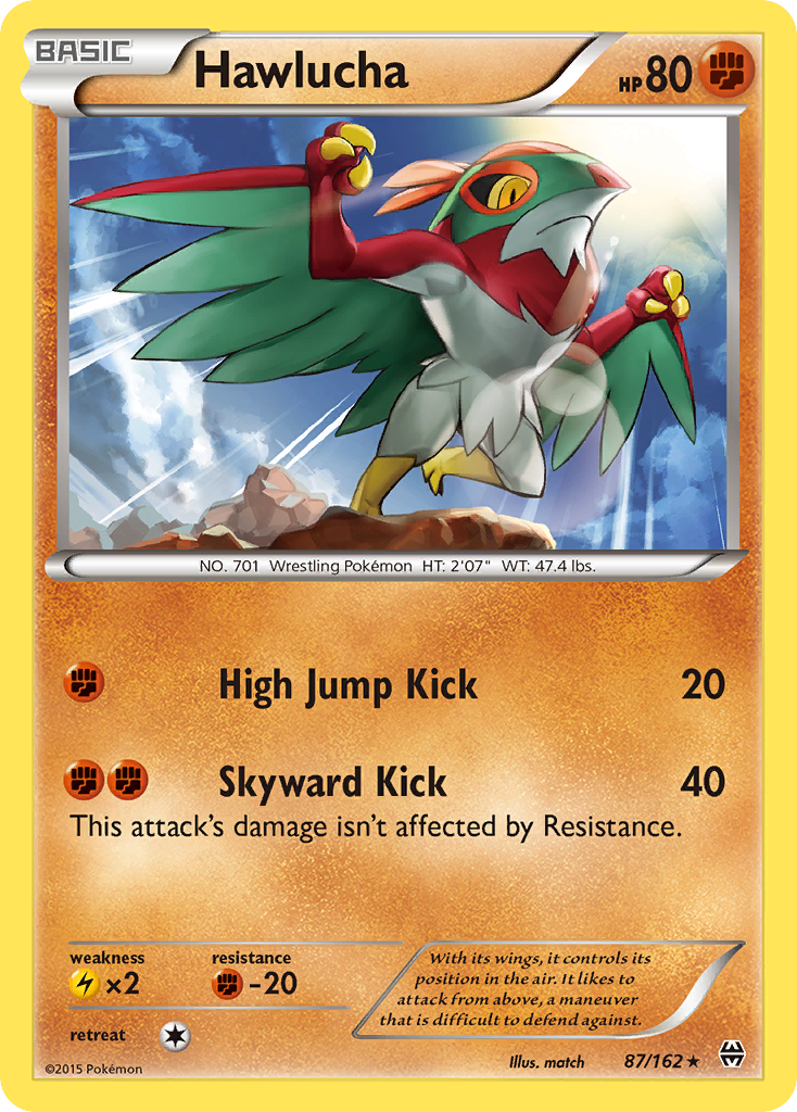 Hawlucha (87/162) [XY: BREAKthrough] | North Game Den