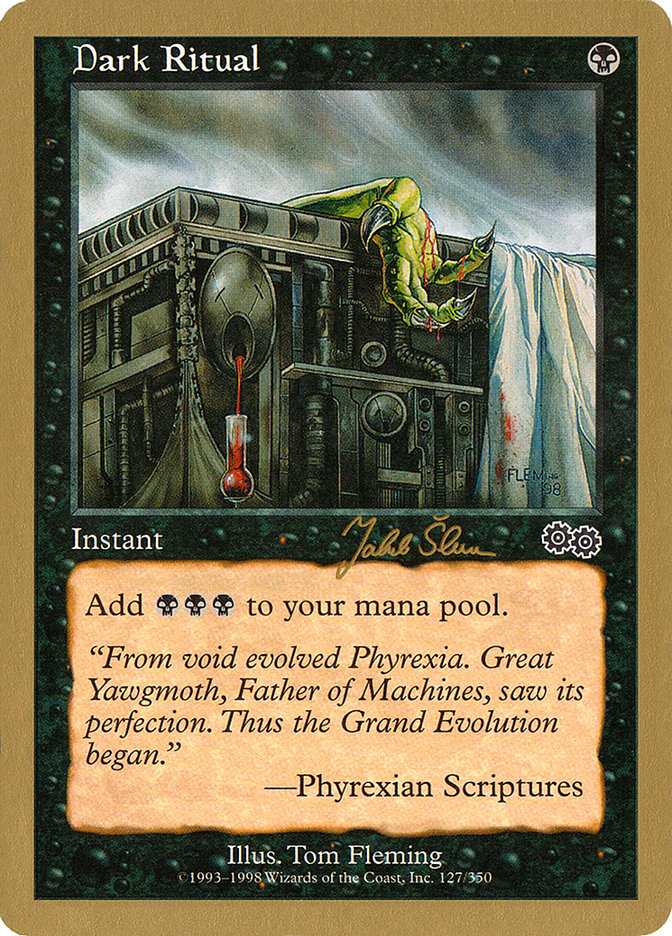 Dark Ritual (Jakub Slemr) [World Championship Decks 1999] | North Game Den