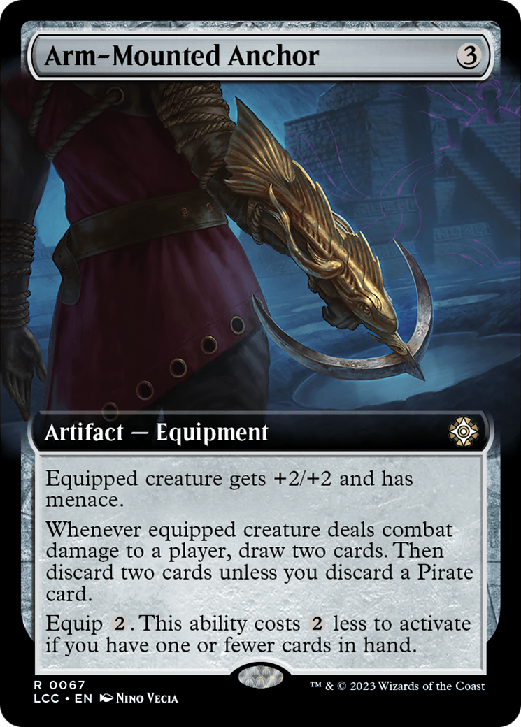 Arm-Mounted Anchor (Extended Art) [The Lost Caverns of Ixalan Commander] | North Game Den