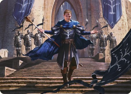 Faramir, Steward of Gondor Art Card [The Lord of the Rings: Tales of Middle-earth Art Series] | North Game Den