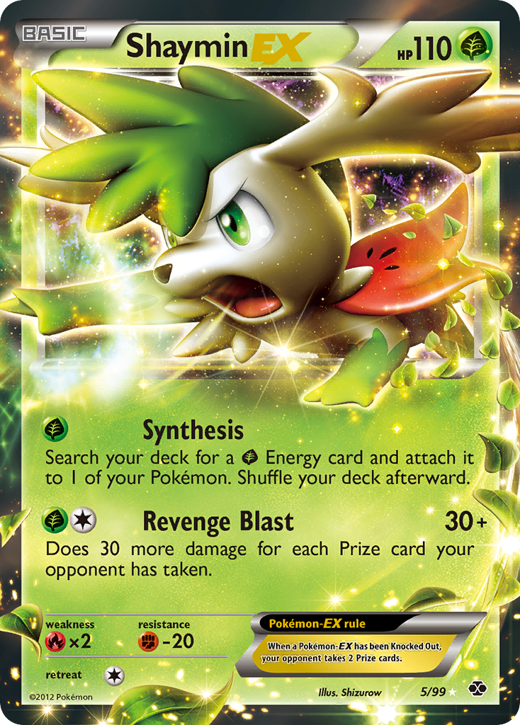 Shaymin EX (5/99) [Black & White: Next Destinies] | North Game Den