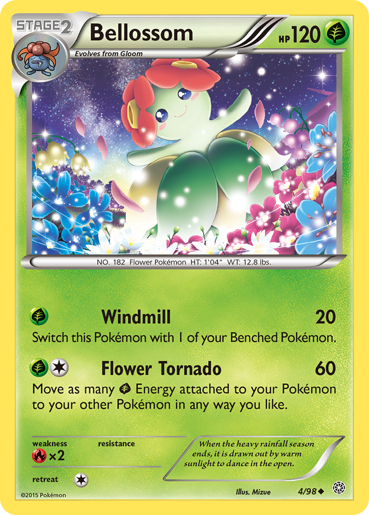 Bellossom (4/98) [XY: Ancient Origins] | North Game Den