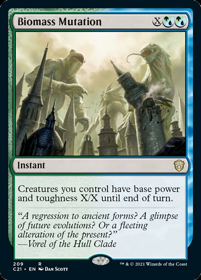 Biomass Mutation [Commander 2021] | North Game Den