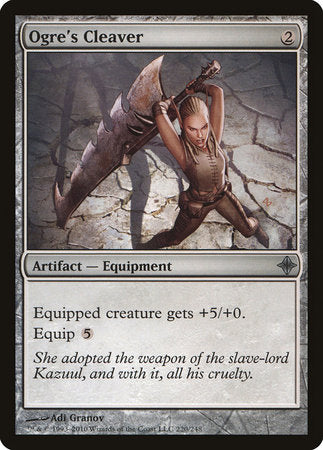 Ogre's Cleaver [Rise of the Eldrazi] | North Game Den