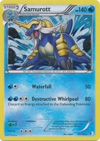 Samurott (41/149) (Cosmos Holo) (Blister Exclusive) [Black & White: Boundaries Crossed] | North Game Den