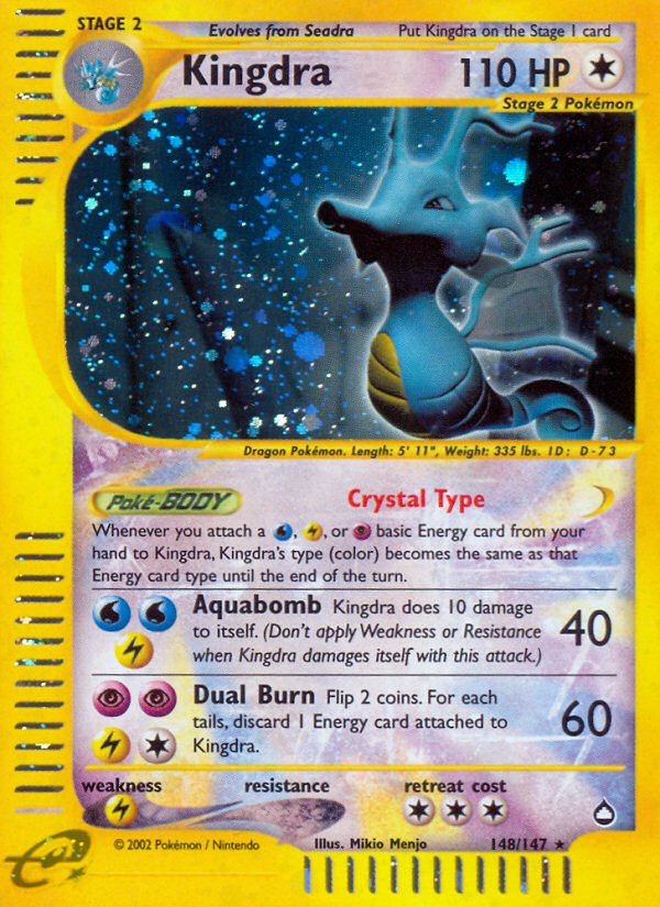 Kingdra (148/147) [Aquapolis] | North Game Den