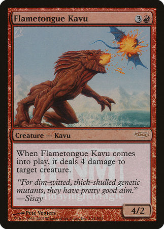 Flametongue Kavu [Friday Night Magic 2005] | North Game Den