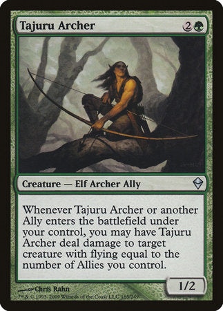 Tajuru Archer [Zendikar] | North Game Den