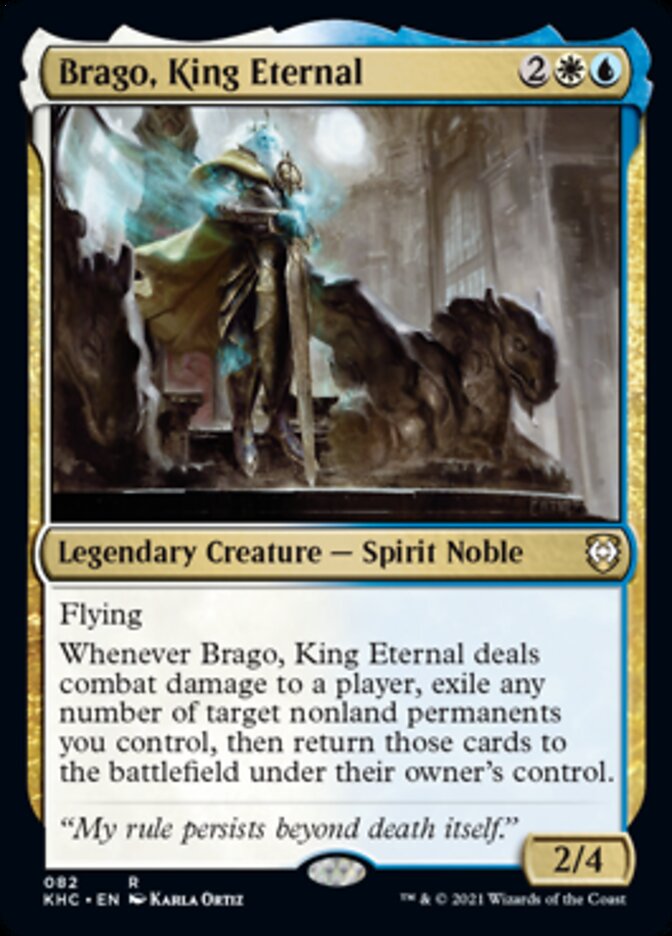 Brago, King Eternal [Kaldheim Commander] | North Game Den