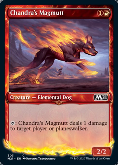 Chandra's Magmutt (Showcase) [Core Set 2021] | North Game Den