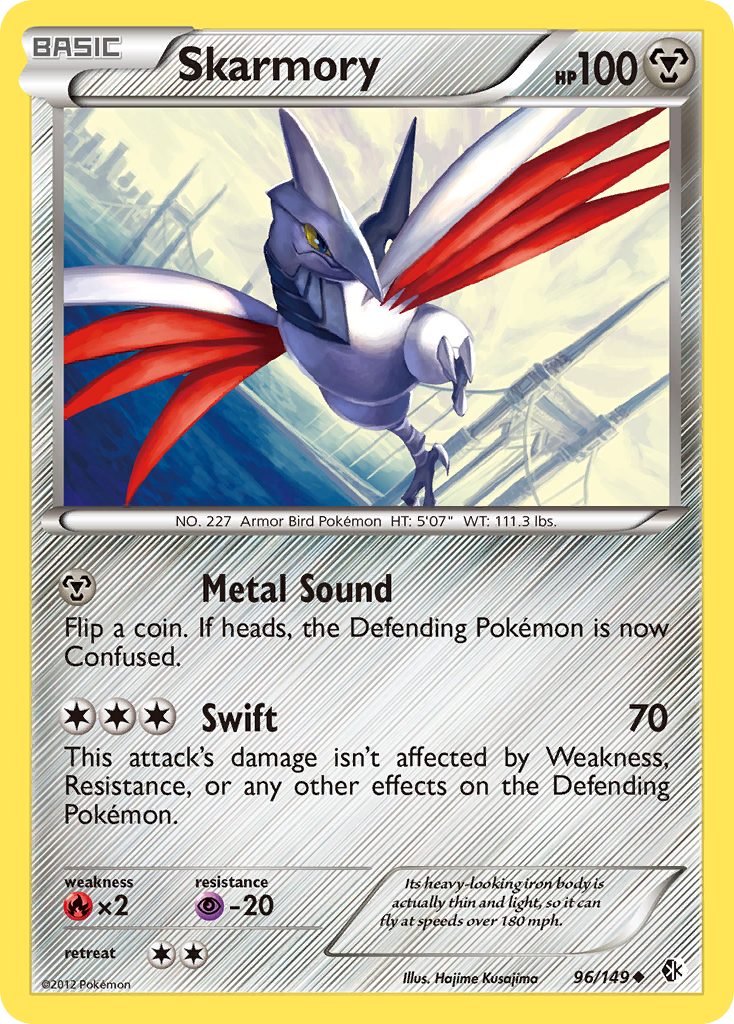 Skarmory (96/149) [Black & White: Boundaries Crossed] | North Game Den