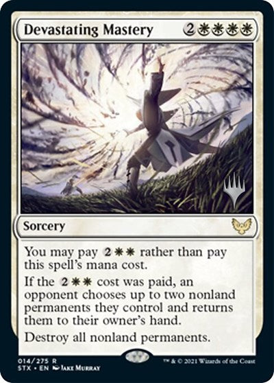 Devastating Mastery (Promo Pack) [Strixhaven: School of Mages Promos] | North Game Den