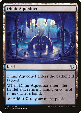 Dimir Aqueduct [Commander 2017] | North Game Den