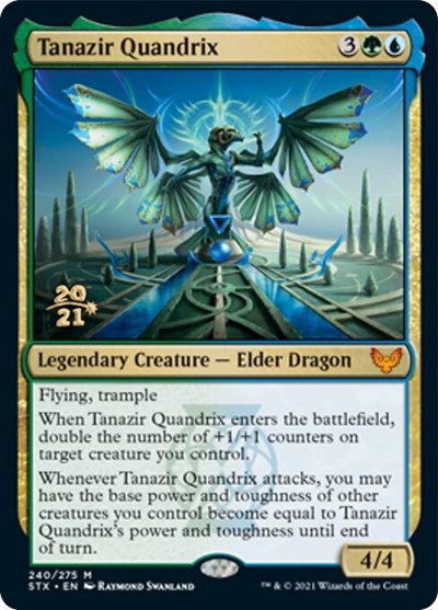 Tanazir Quandrix [Strixhaven: School of Mages Prerelease Promos] | North Game Den