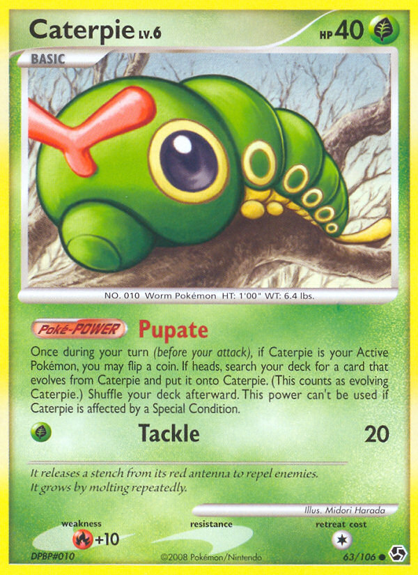 Caterpie (63/106) [Diamond & Pearl: Great Encounters] | North Game Den