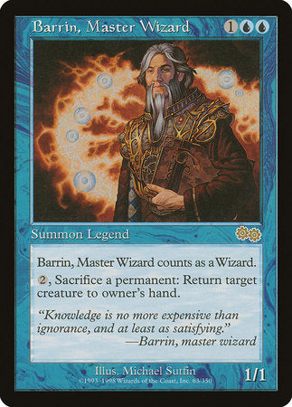 Barrin, Master Wizard [Urza's Saga] | North Game Den