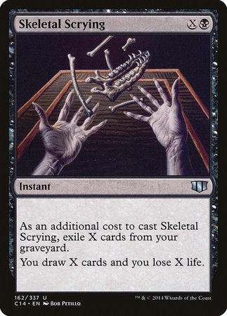 Skeletal Scrying [Commander 2014] | North Game Den