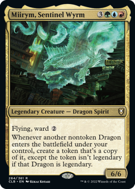 Miirym, Sentinel Wyrm [Commander Legends: Battle for Baldur's Gate] | North Game Den