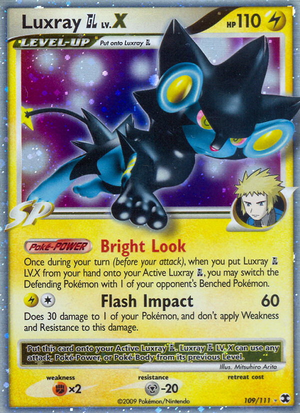 Luxray GL LV.X (109/111) [Platinum: Rising Rivals] | North Game Den