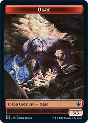 Ogre // Zombie Double-Sided Token [Starter Commander Decks] | North Game Den