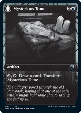 Mysterious Tome // Chilling Chronicle [Innistrad: Double Feature] | North Game Den