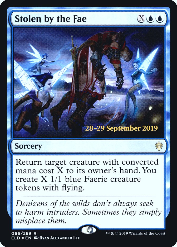 Stolen by the Fae  [Throne of Eldraine Prerelease Promos] | North Game Den