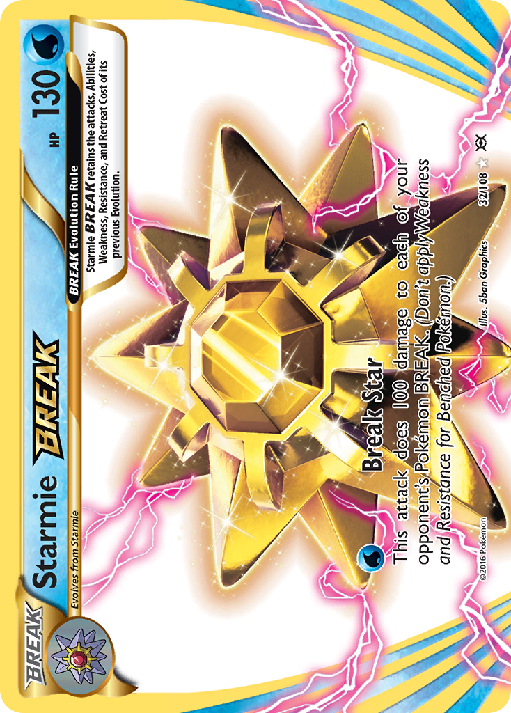 Starmie BREAK (32/108) [XY: Evolutions] | North Game Den