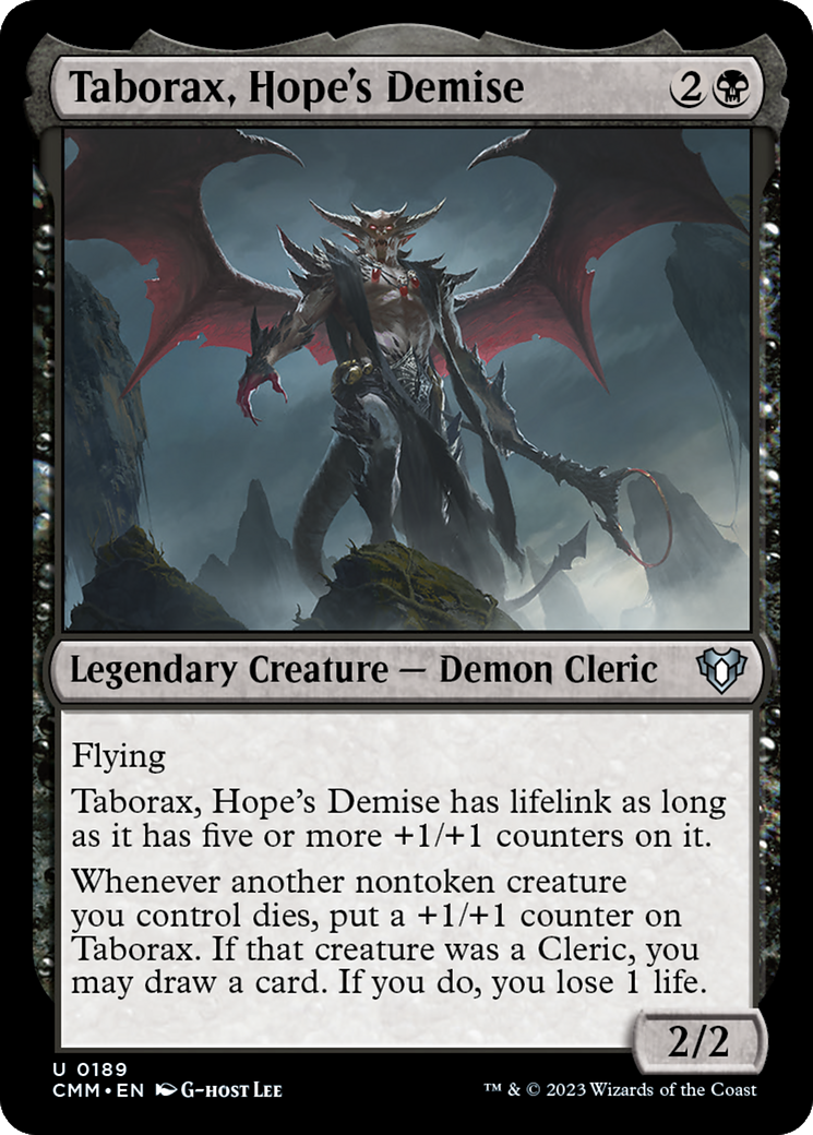 Taborax, Hope's Demise [Commander Masters] | North Game Den