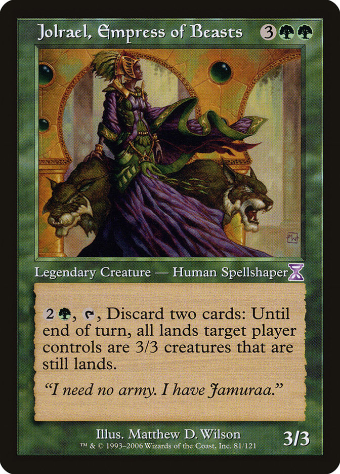 Jolrael, Empress of Beasts [Time Spiral Timeshifted] | North Game Den