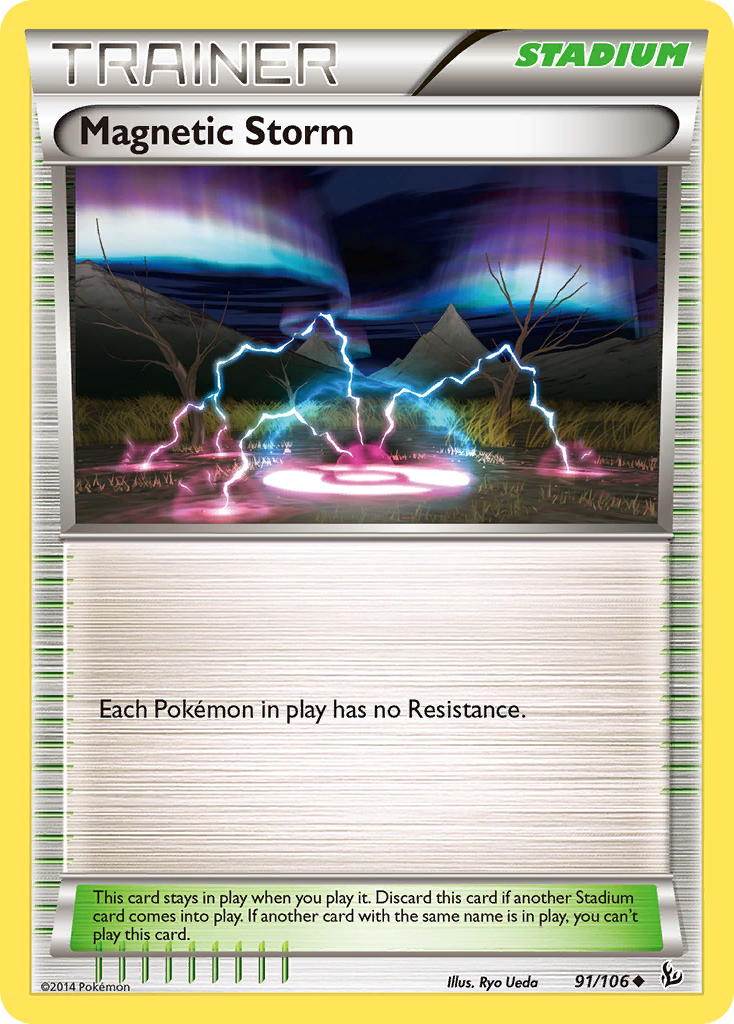 Magnetic Storm (91/106) [XY: Flashfire] | North Game Den