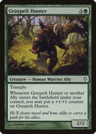 Graypelt Hunter [Worldwake] | North Game Den