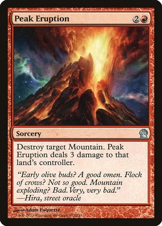 Peak Eruption [Theros] | North Game Den