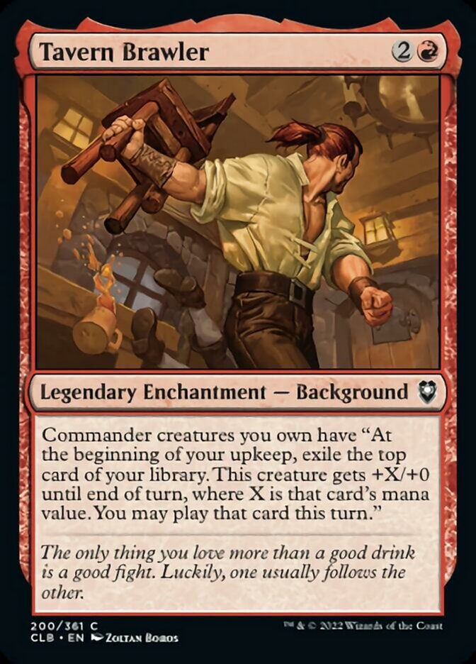 Tavern Brawler [Commander Legends: Battle for Baldur's Gate] | North Game Den