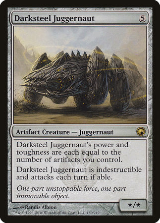 Darksteel Juggernaut [Scars of Mirrodin] | North Game Den