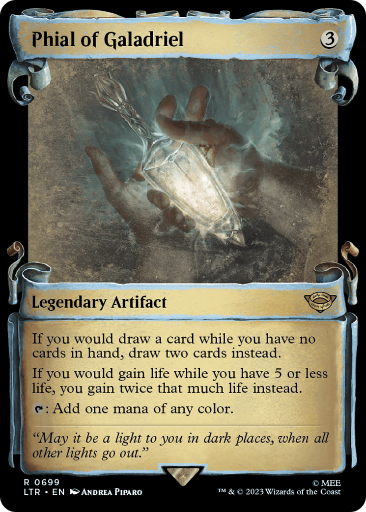 Phial of Galadriel [The Lord of the Rings: Tales of Middle-Earth Showcase Scrolls] | North Game Den