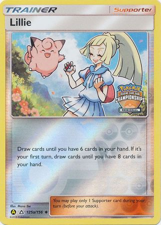 Lillie (125a/156) (Regional Promo) [Sun & Moon: Ultra Prism] | North Game Den